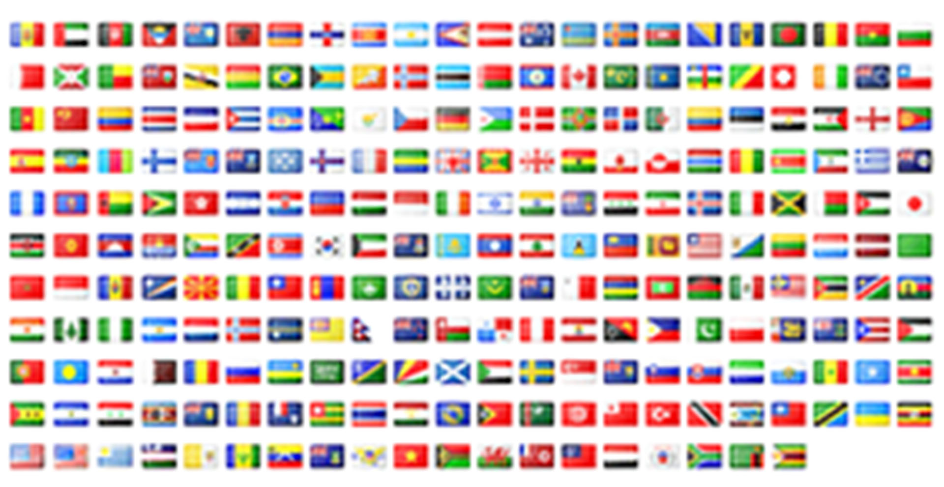 Die Flaggen der Welt